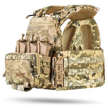 Комплект М7 PRO gen 2 15х30 c Админ подсумком под 3 АК/AR (Пиксель) m7p2p_30_2 Fam.tac